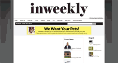 Desktop Screenshot of inweekly.net